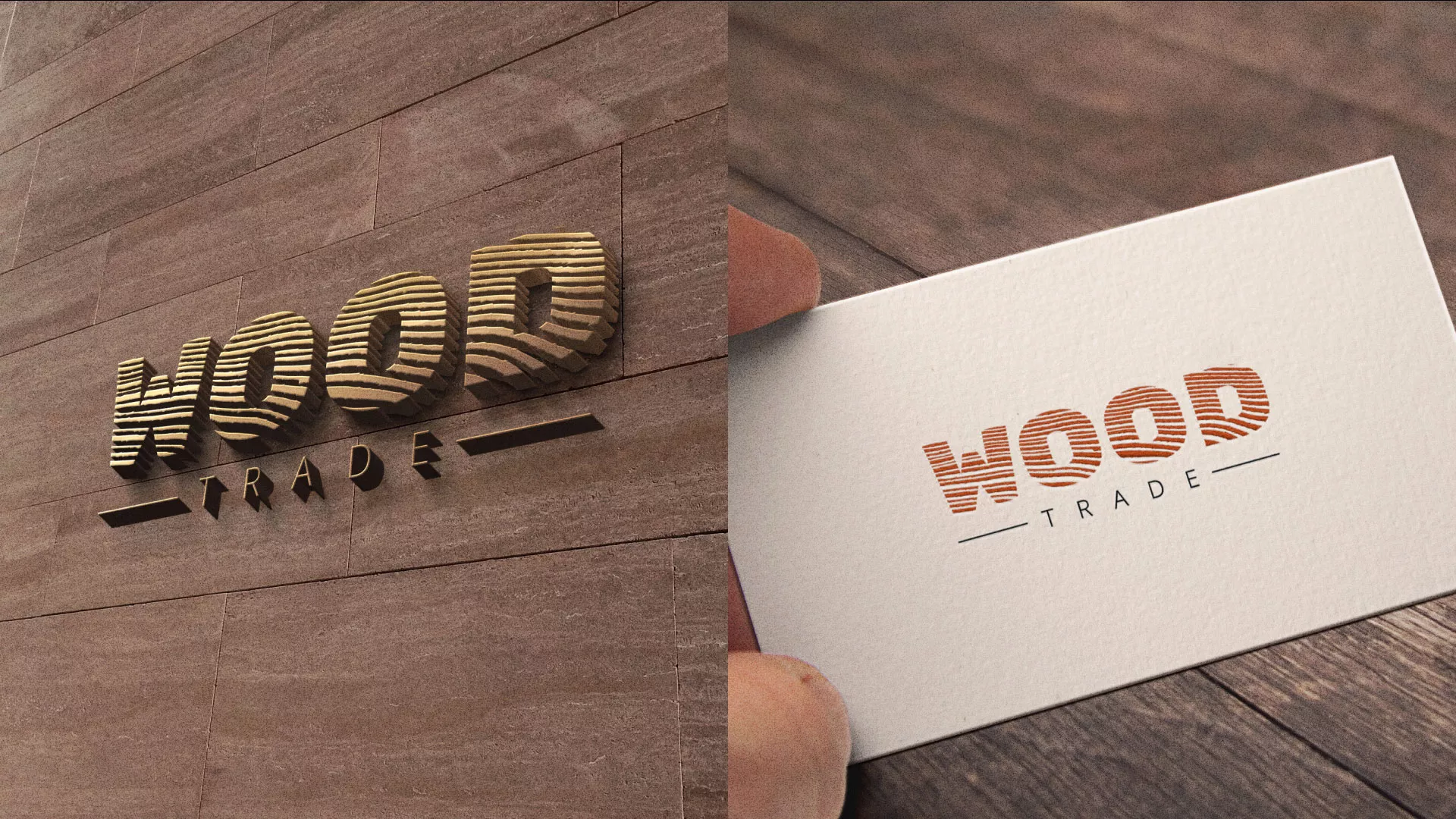 Разработка логотипа для компании «Wood Trade» в Новоаннинском